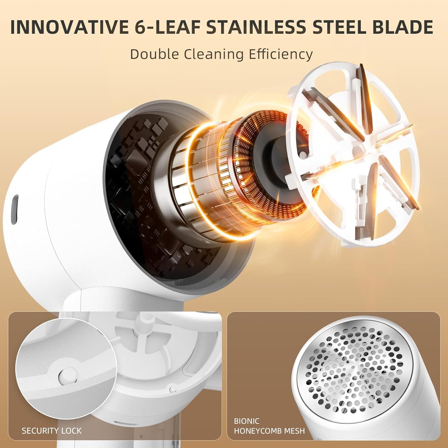 LED Fabric Shaver