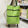 Foldable shopping bag on wheels – RollBag Smart