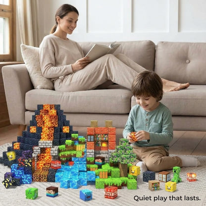 Montessori Magnetic Blocks