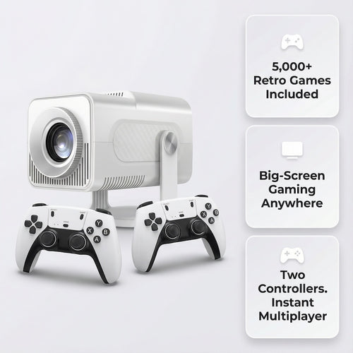 Allverto™ Retro Gaming Projector